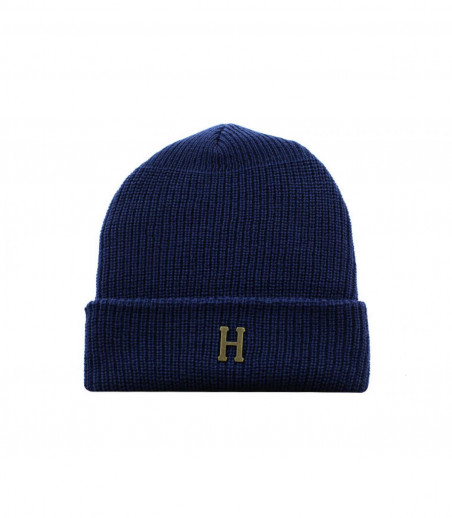 Brass H Military Beanie navy Huf